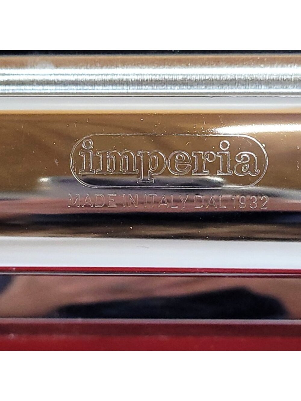 Imperia 2 Stainless Steel Pasta & Ravioli Maker Original Machine & Attachment - Picture 10 of 11